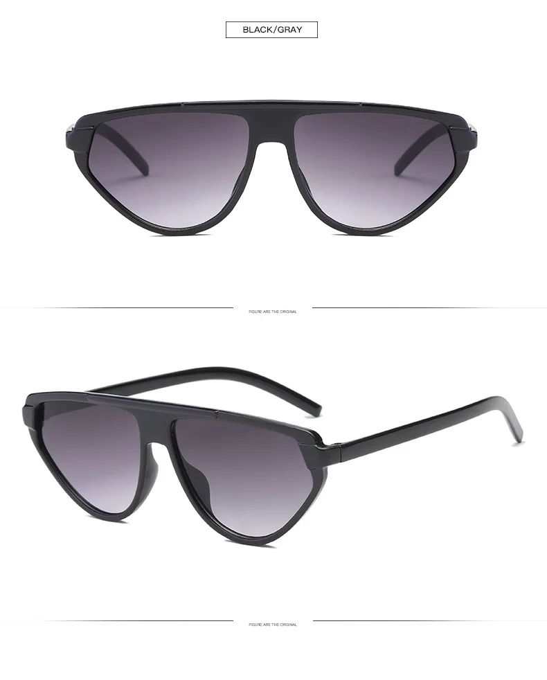 Женские солнцезащитные очки для взрослых очки трендовые дизайнерские брендовые трендовые товары очки в пластиковой оправе