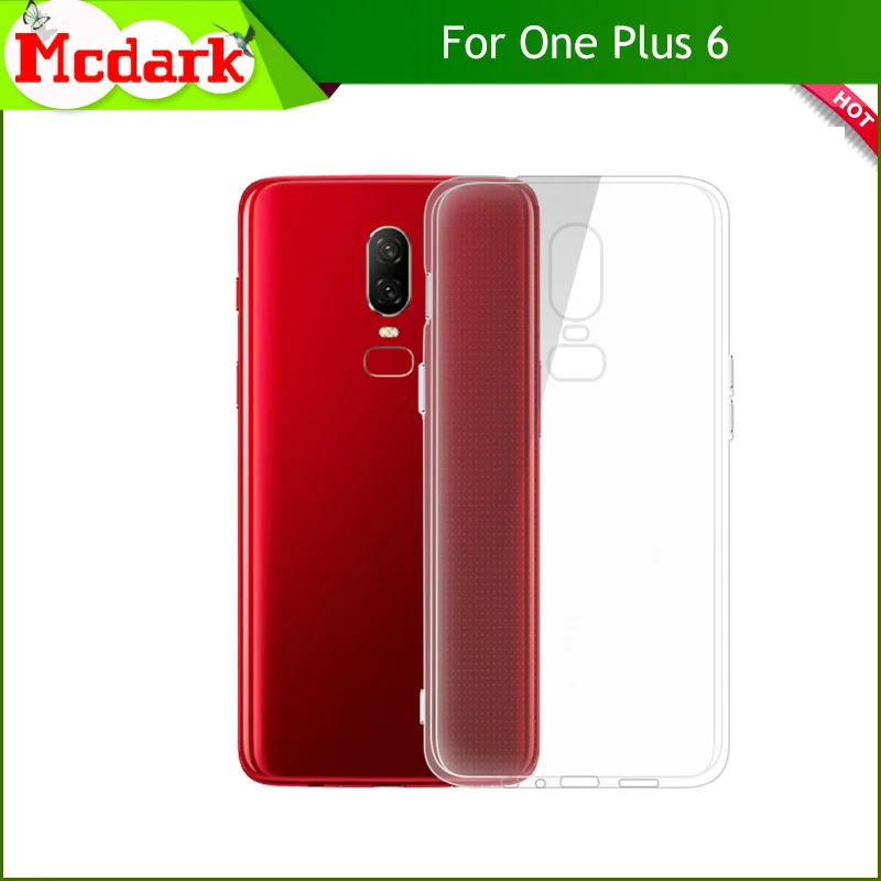 Mcdark для OnePlus 6 силиконовый чехол защитный из термополиуретана Защитный смартфона