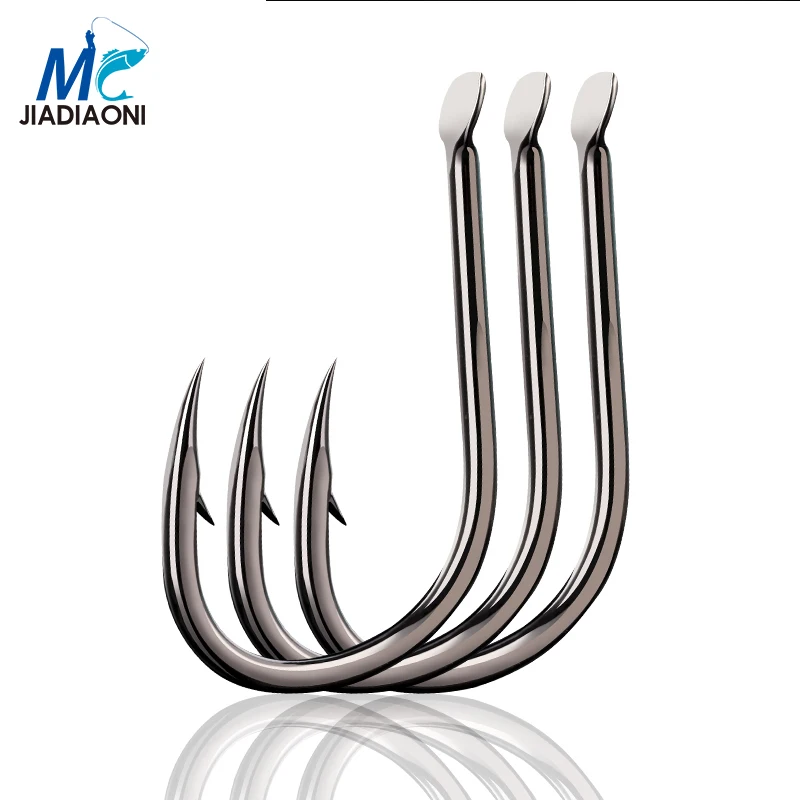 

JIADIAONI Carp Fishing Hooks 40 PCS High Carbon Steel Barbed Stainless Steel Hook Fly Sea Fishing Accessories