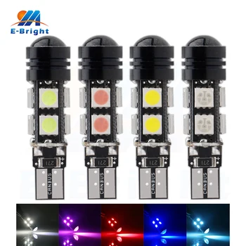 

10PCS T10 5050 8SMD 1.5W LED Bulbs No Error Canbus 194 168 W5W DC12V Car Light with White Amber Pink Green Blue Can Mix Colors