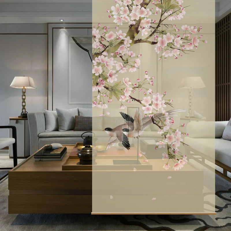 Светопрозрачная занавеска для окна 100x200 см|room divider|design room dividerhanging screen curtain |
