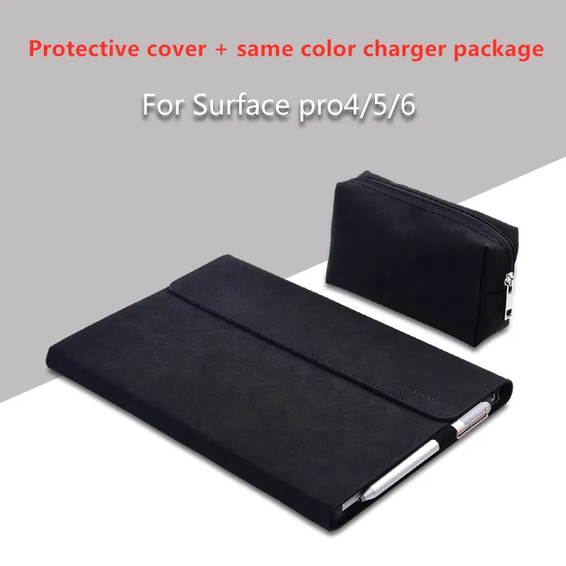 Чехол для ноутбука microsoft Surface pro 4 складной держатель для ноутбука Surface New pro 5 чехол для ноутбука new surface pro 6 12,3" - Цвет: 12.3 inch case