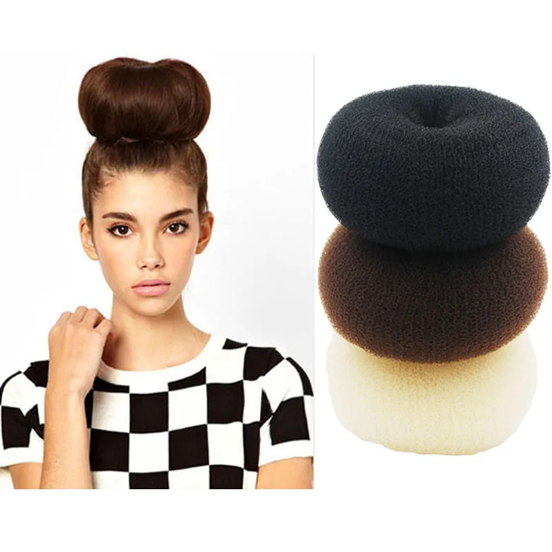 

Furling Girl 15CM/13CM Super Large Hair Volumizing Scrunchie Hair Donut Ring Style Bun Maker Bump Large 5.9/5.15 inch New design