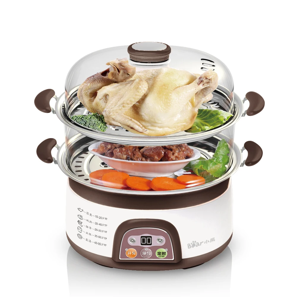 Bear 6 8L многофункциональная электрическая Пароварка для пищевых продуктов