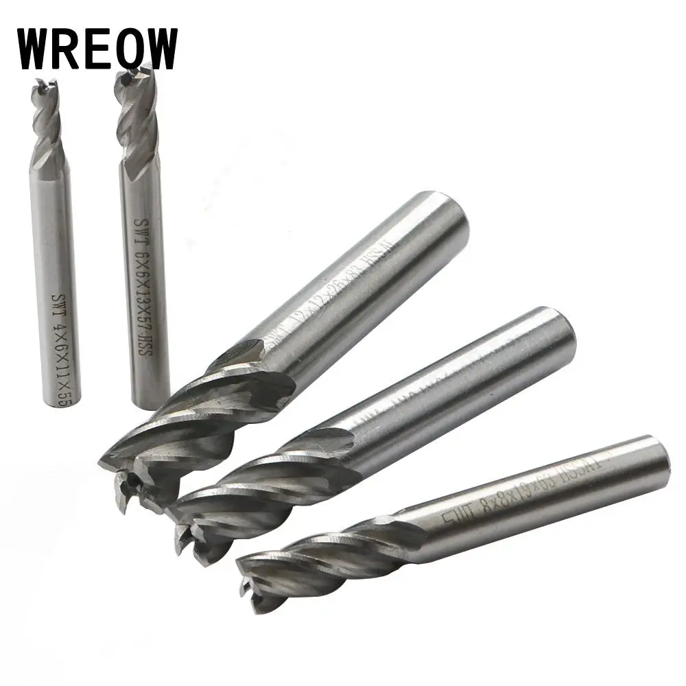 

WREOW 5pcs HSS Drill Bit for Metal Titanium Coated High Speed Steel Drilling Bits Set 4/6/8/10/12 mm Power Tools Accessories