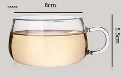 1 шт., 1000 мл, 1600 мл, термостойкий стеклянный чайник, простой чайник, удобный офисный чайник, кофейник JM 1007 - Цвет: 200ML CUP