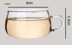 200ML CUP 1 шт., 1000 мл, 1600 мл, термостойкий стеклянный чайник, простой чайник, удобный офисный чайник, кофейник JM 1007 - Цвет: 200ML CUP