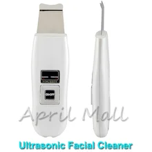 Portable Ultrasonic Facial Cleaner Ultrasound Face Tool Pore Deep Cleaning Skin Care Peeling Spa Beauty Scrubber Acne Removal