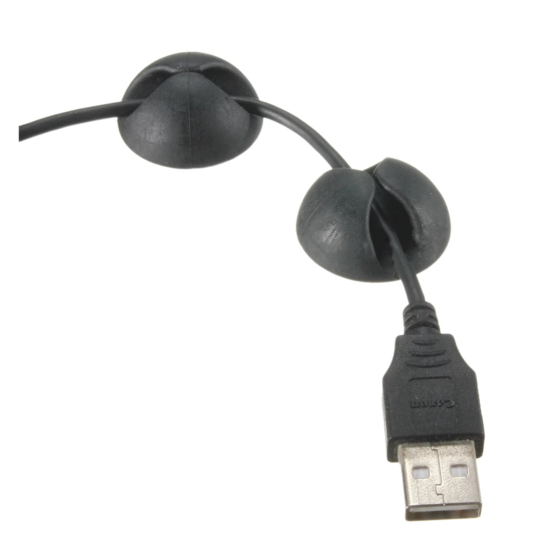 Эфвк 12 шт проволочный жгутовые клипсы Галстуки USB Зарядное устройство линии Организатор фиксаж