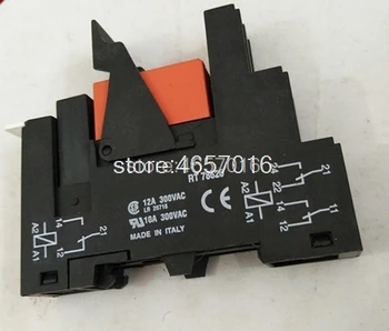 

New and original Relay RT424024 with base RT78625 and indicator