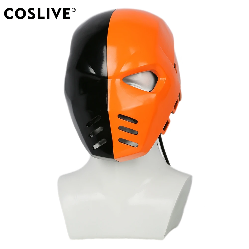 

Coslive Movie Cosplay Deathstroke Mask Arrow Season 5 Cosplay Helmet Costume Props Fancy Dress for Halloween Show Carnival Party