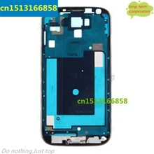 10 шт./лот передняя рамка корпуса рамка для Samsung Galaxy S4 i9500 золотой цвет