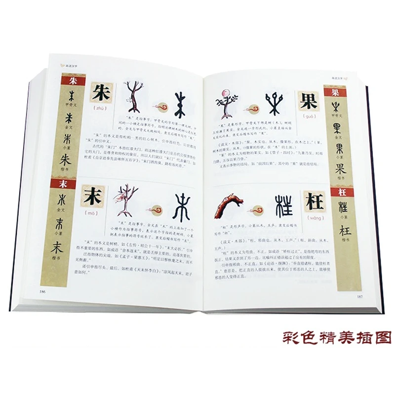 Chinese character books for beginners, Easy Learning 1000 Chinese character with graphics pictures