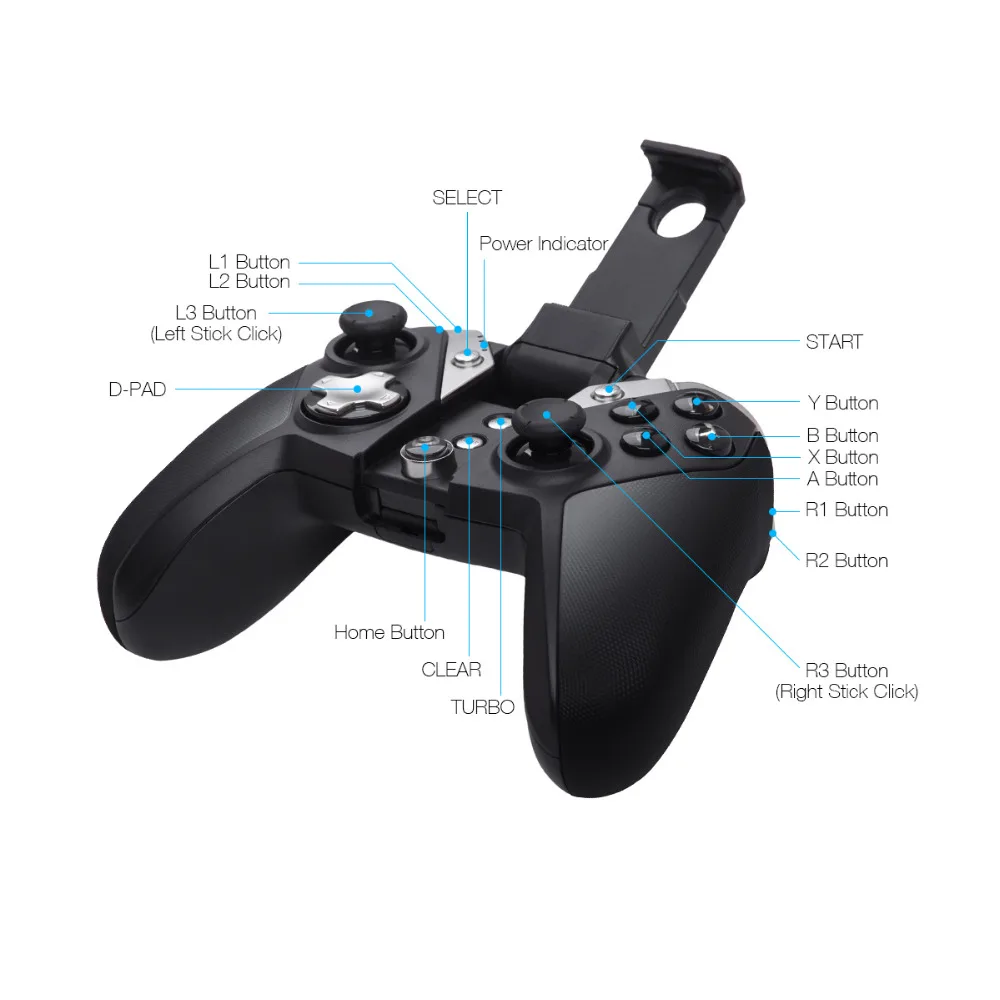  GameSir G4 Wireless Bluetooth Gamepad Controller for PS3 Android TV BOX Smartphone Tablet PC VR Gam