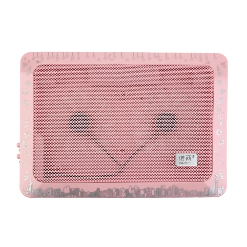 

Change Color Design Notebook Cool Pad Adjustable Low Noise USB Cooler Pad Fan For Laptop Notebook For 14 Inch