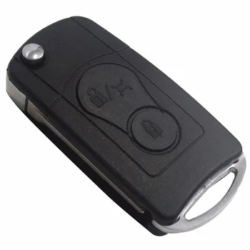 Keyforkess per Ssangyong Remote modifica pieghevole Flip Key Fob Shell Case 2 pulsante per Actyon SUV Kyron Rexton Car Styling Upgrade 2 Keyforkess per Ssangyong Remote modifica pieghevole Flip Key Fob Shell Case 2 pulsante per Actyon SUV Kyron Rexton Car Styling Upgrade - Jingyuqin per Ssangyong Remote modifica pieghevole Flip Key Fob Shell Case 2 pulsante per Actyon