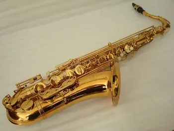 

Professional Gold Tenor Saxophone Brand New