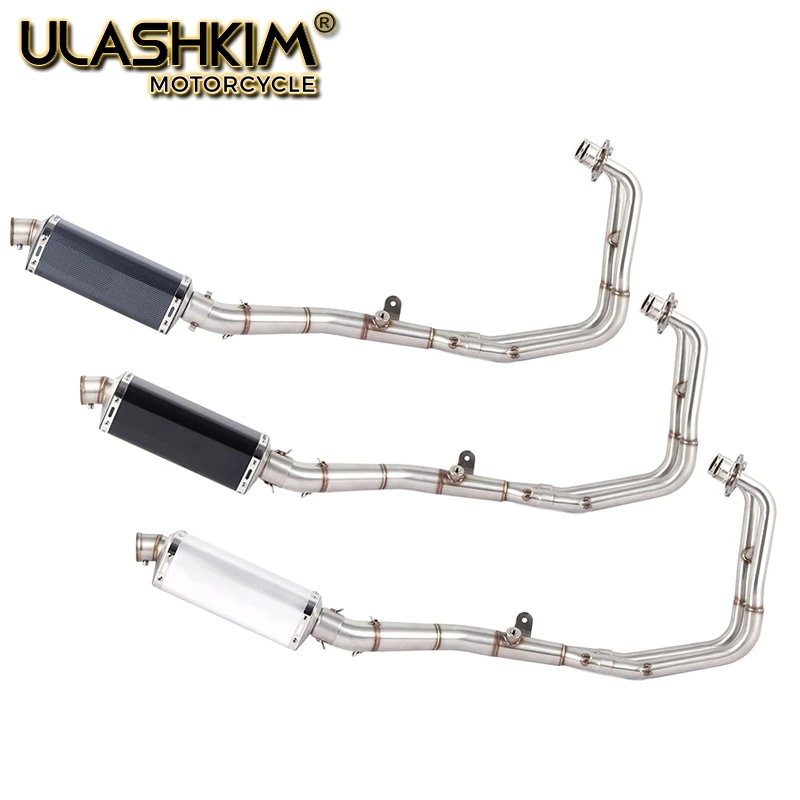 

Motorcycle Exhaust Muffler Full System Slip On For Yamaha MT03 MT-03 YZF R3 R25 YZF-R3 YZF-R25 2014-2018 Add power 12%