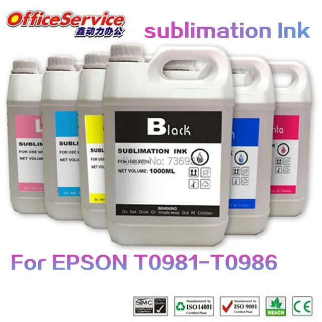 Special Price 6X1000MLT0981-T0986 Sublimation Ink specialized For Epson Stylus Photo Artisan 600 700 710 800 810 725 835 837 Printer Special Price 6X1000MLT0981-T0986 Sublimation Ink specialized For Epson Stylus Photo Artisan 600 700 710 800 810 725 835 837 Printer