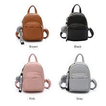Миниатюрные женские рюкзаки Wobag из мягкой искусственной кожи
