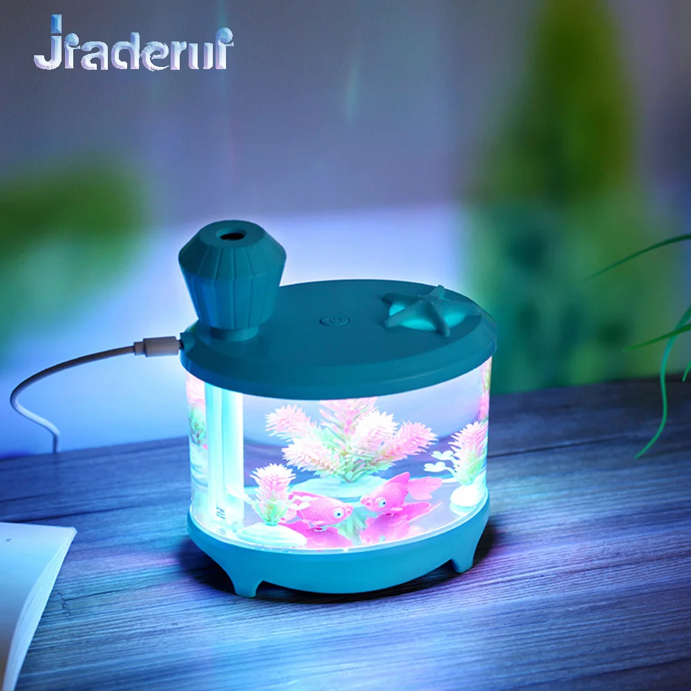 Jiaderui 460 мл детская комната Ультразвуковой Холодный Туман USB увлажнитель с ночной