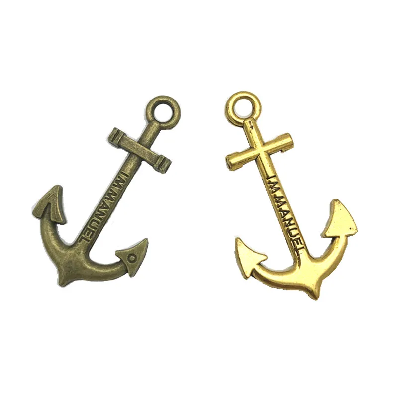 

10 pcs/lot Gold/Bronze Color Anchor Hooks Clasps Jewelry Findings
