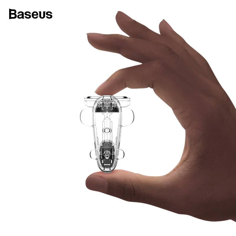 

Baseus 1pair Control Gaming L1R1 Shooter Trigger For PUBG Fire Button Shooting Mobile Phone Game Joystick Gamepad Controller