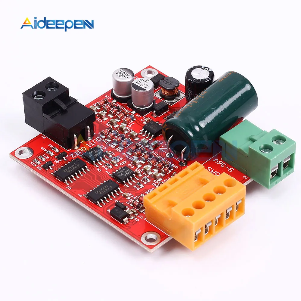 

DC 6-36V Motor Speed Control Regulator PWM Motor Speed Controller Switch DC12/24/36V 15A High Power DC Motor Drive Module Board
