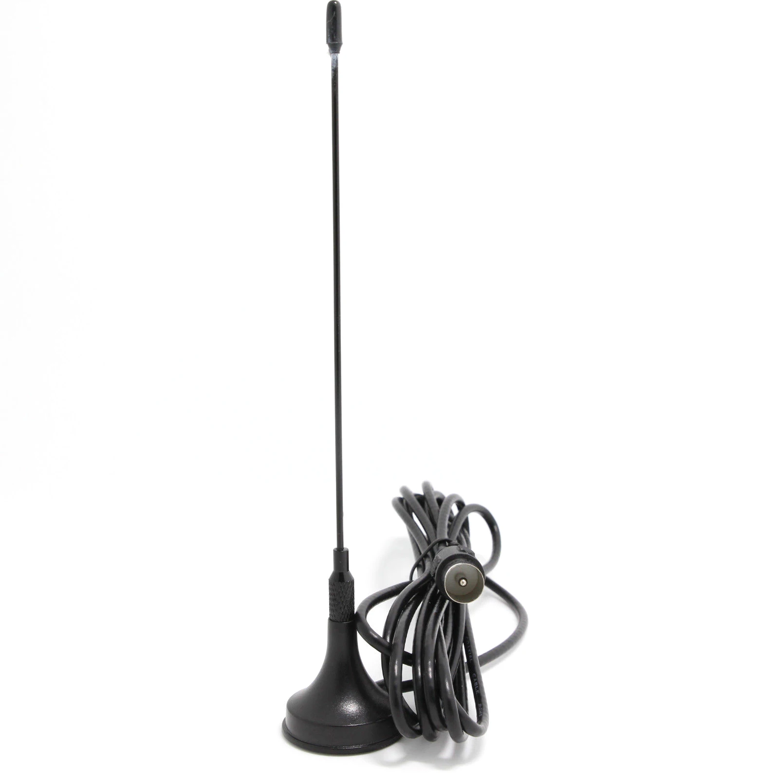 

3DB DVB-T DVB-T2 Portable Indoor/Outdoor Digital Rod Antenna AM FM Aerial IEC Connector Magnetic Mount Digital TV