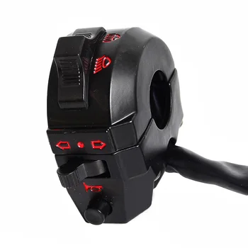 

Horn Replace Motorcycle Left Off Switch Light 22mm 7/8" Signals Motorbike Dc