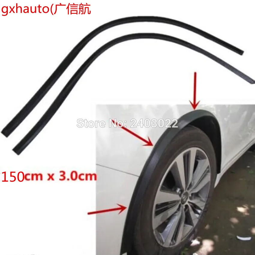 Мягкая накладка на колесо eyebrow150 см защитная свод колеса для Suzuki SX4 sx4 s-cross |