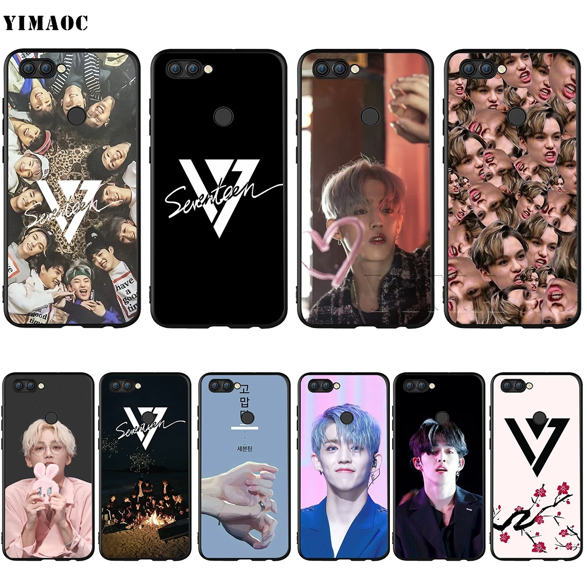 

YIMAOC S Coups Seventeen jeonghan Case for Huawei Mate 30 20 Honor Y7 7a 7c 8c 8x 9 10 Nova 3i 3 Lite Pro Y6 2018 P30 P smart