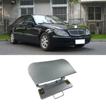 CAPQX для Mercedes-Benz W220 S430 S500 S600 S55 S65 Омыватель переднего бампера Распылительная насадка крышка омывателя фары jet