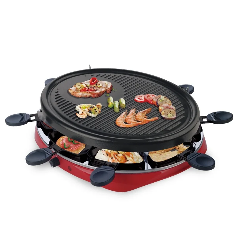 DMWD 1300W Smokeless Home Electric Barbecue Maker 220V Kebab Meat