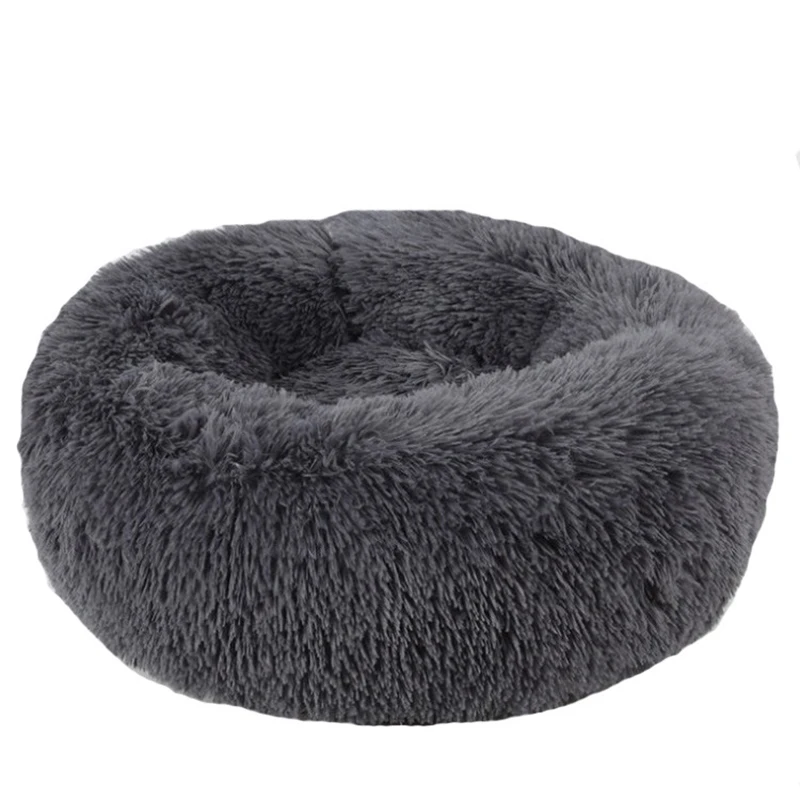 Plush Cat Bed Pet House Soft Long Plush Cat Cushion Mat Dog Bed For Small Dog Cat Nest Winter Warm Kitty Sleeping Bed Puppy Mat3