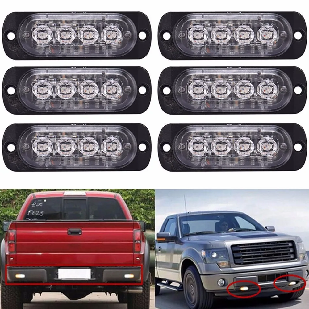 Vehicle Strobe Lights >> Us 36 29 36 Off Hot Sale 6pcs Lot Whosesale 12v 24v 4 Led Police Flashing Warning Light Amber Emergency Vehicle Strobe Lights Car Beacon Lamp In Car Vehicle Strobe Lights >> Us 36 29 36 Off Hot Sale 6pcs Lot Whosesale 12v 24v 4 Led Police Flashing Warning Light Amber Emergency Vehicle Strobe Lights Car Beacon Lamp In Car