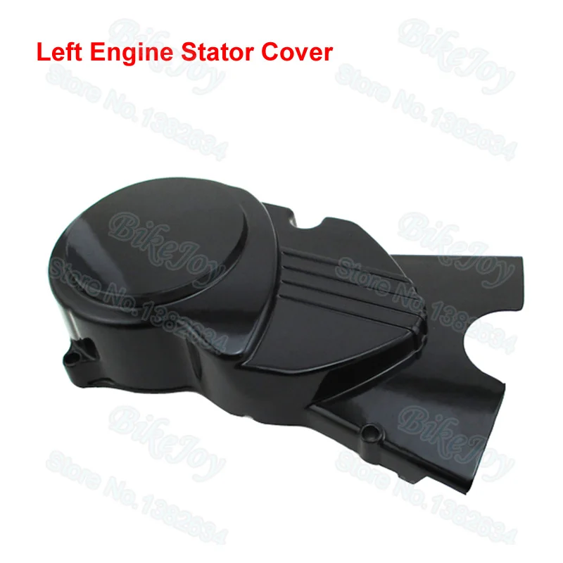 Black Left Engine Stator Cover For Honda CRF50 XR50 50cc 70cc 90cc