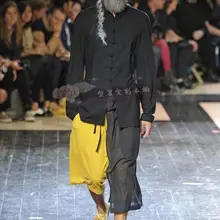 Европейский Американский стиль Мужские двухслойные Тюль семь очков повседневные штаны Летние штаны большого размера брюки Модные дикие шорты