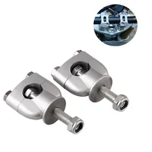 2X CNC руль Fat стойки для руля Крепление Адаптер зажима обмен 7/8 22 мм мотоцикл l0325