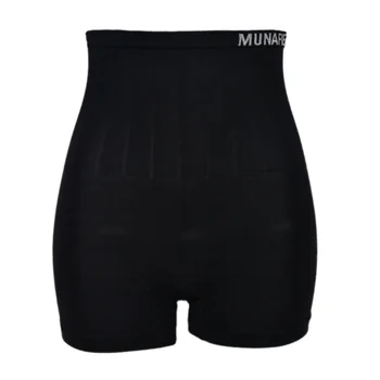 

Women Safety Pants High Waist Tummy Hip High Elastic Thread Solid Color Safety Pants New