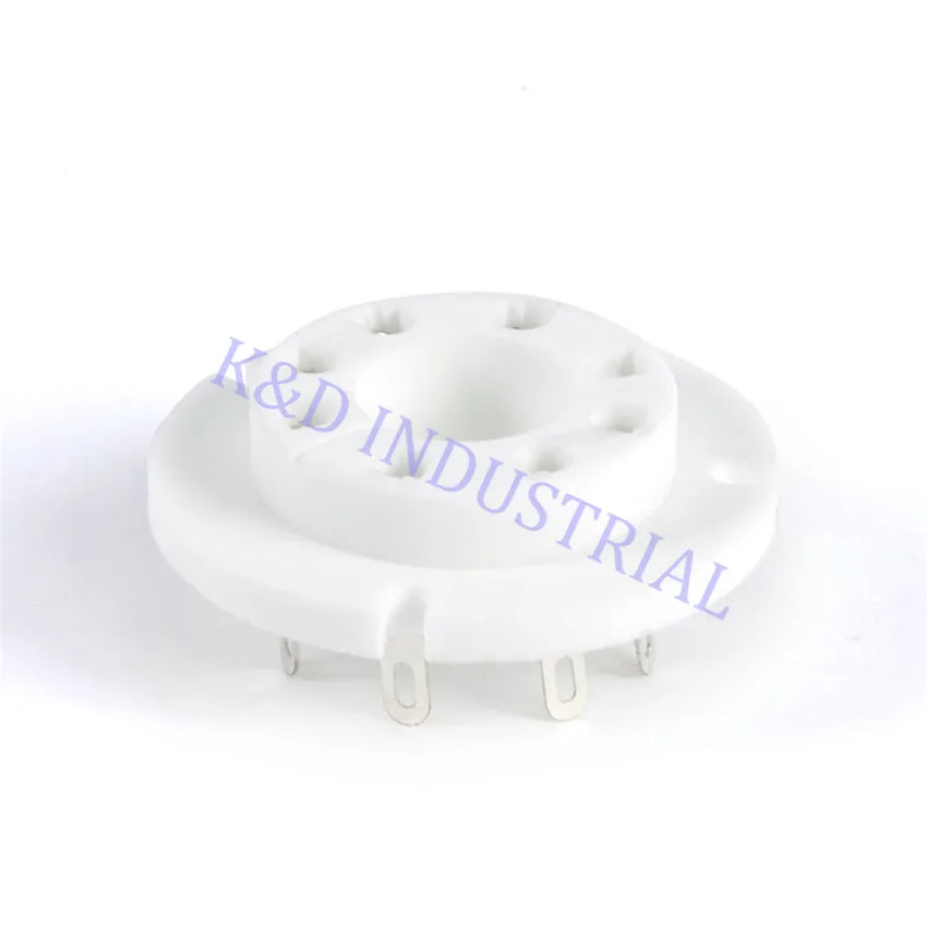 

10pcs 8pin Octal Ceramic Tube Socket GU50 LV3 5U8C 5U9C FU50 GU-50 GU15 FU15 B8S For Guitar Amplifier