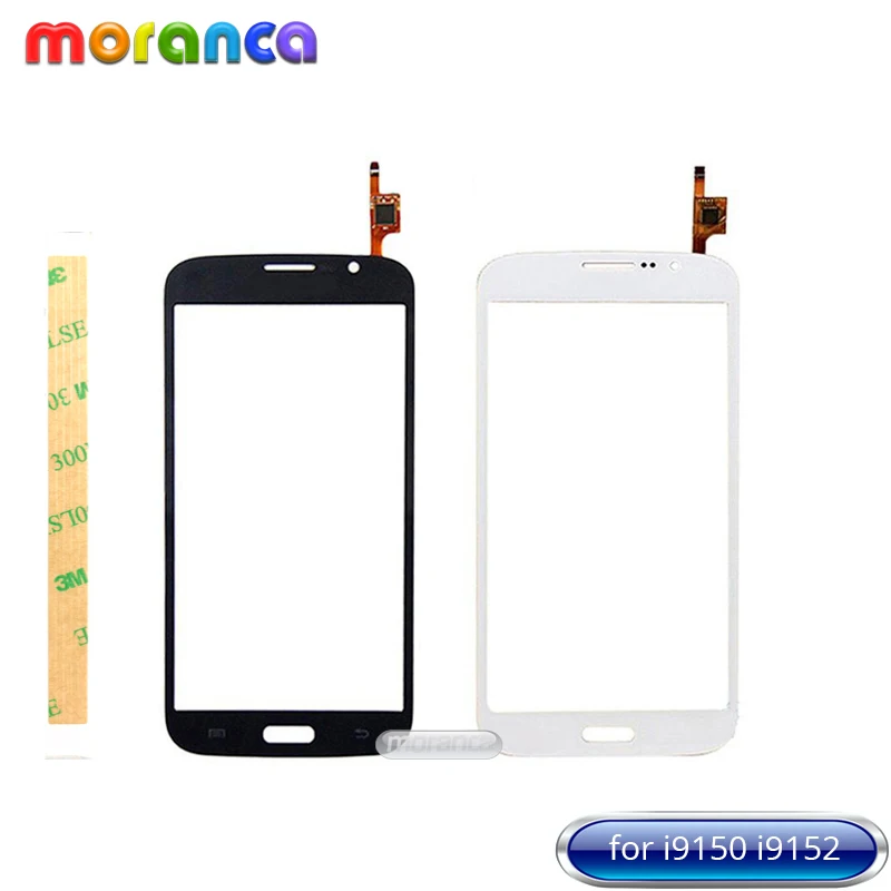 

for Samsung Galaxy Mega 5.8 i9150 GT-i9150 GT-i9152 i9152 Touch Screen Digitizer Glass Sensor Lens Panel White Black + 3M Tape