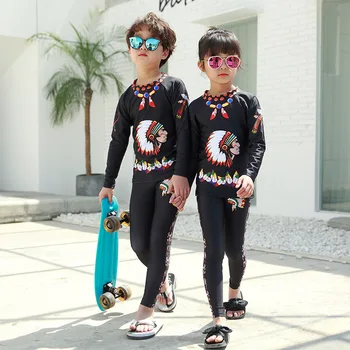 

Children's Swimwear Baby Bikini 2019 Swimsuit For Girls Kids Child Female Rash Guard Guards Children Large Medium Sized Clothes