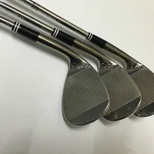 Бренд CG17 клинья черный CG17 Гольф кованые клюшки гольф-клубов 52/56/60 градусов стальной вал с головкой крышки