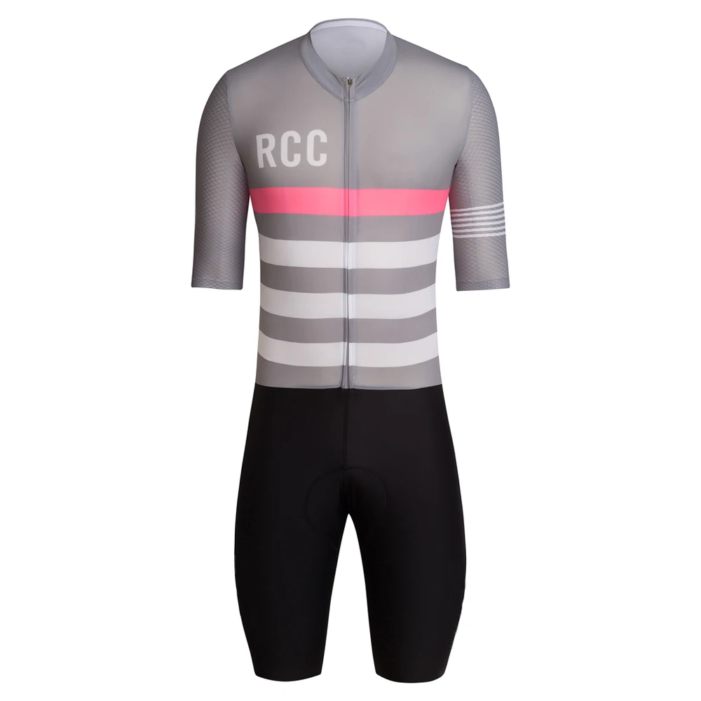 RCC Race Cycling Club PRO TEAM AERO CYCLING SKINSUIT Triathlon suit Best Quality BICYCLE short set KIT WITH High density PAD