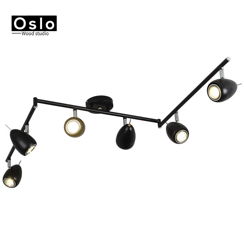 

LED Track Light Clothing Shop Windows Showrooms Exhibition Spotlight COB LED Ceiling Rail Spot Lamp Traditional Collection Light