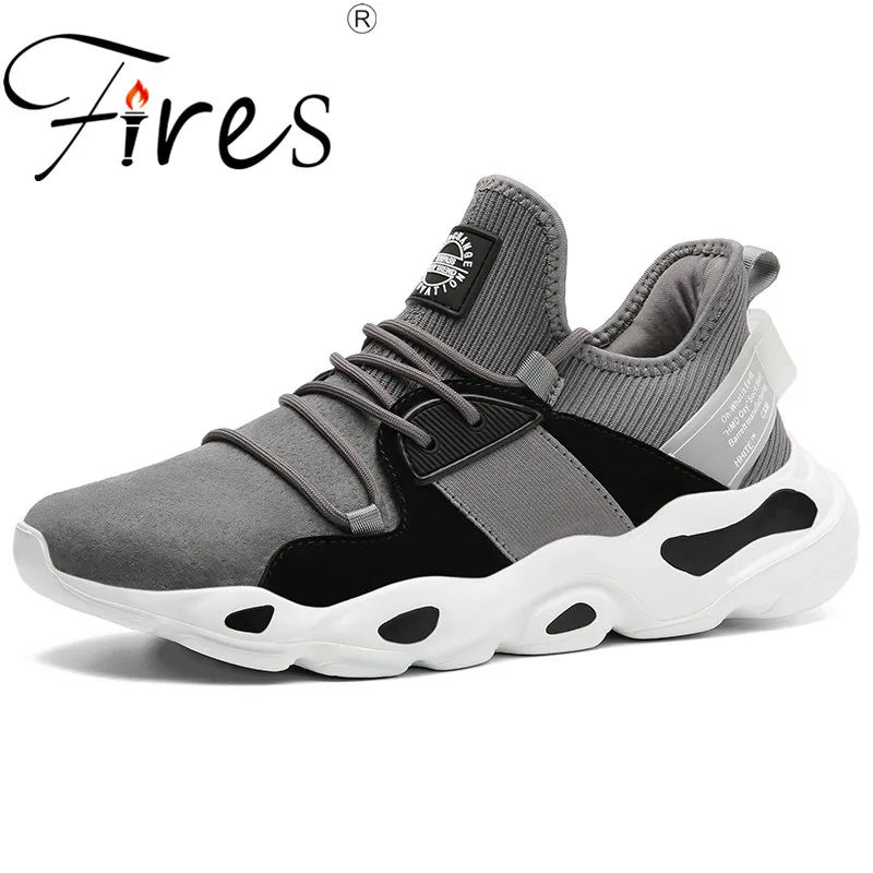 

Fires Men Sneakers Outdoor Brand Running Shoes for Men Trend Sports Shoes Breathable Walking Footwear Lace-up Zapatillas Hombre