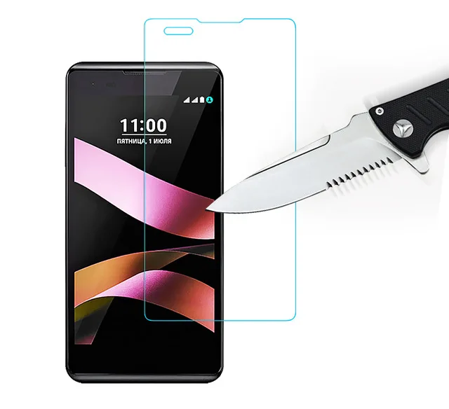 2.5D Закаленное стекло для LG X Style Высококачественная защитная