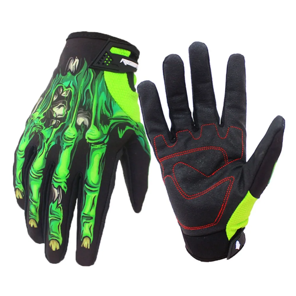 1 Pair Full Finger Waterproof Motorcycle Gloves Knight Skeleton Printed Hand Gloves 3D Skull Bone Windproof Waterproof Gloves 1 Pair Full Finger Waterproof Motorcycle Gloves Knight Skeleton Printed Hand Gloves 3D Skull Bone Windproof Waterproof Gloves