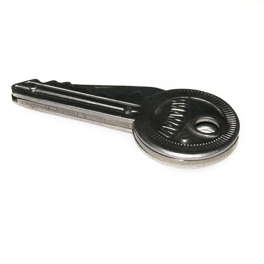 1 шт. мини-нож в виде ключа раза карманные, на цепочке Овощечистка Портативный Кемпинг кольцо инструмент